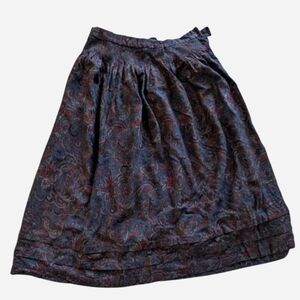 Vintage Paisley Skirt
